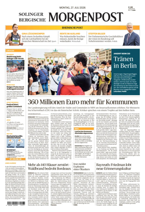Cover of Solinger Bergische Morgenpost/Remscheid