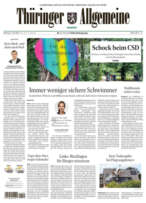 Cover of Thuringer Allgemeine (Eichsfeld)