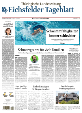 Cover of Thuringische Landeszeitung (Eichsfeld)