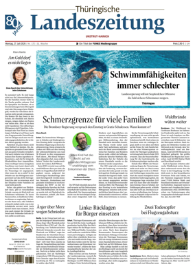 Cover of Thuringische Landeszeitung (Unstrut-Hainich-Kreis)