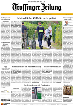Cover of Trossinger Zeitung