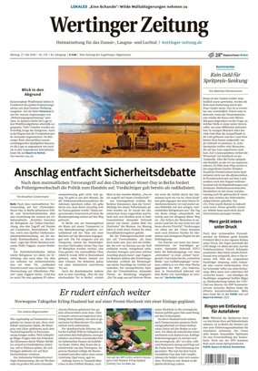 Cover of Wertinger Zeitung