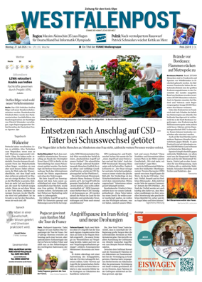 Cover of Westfalenpost (Olpe)