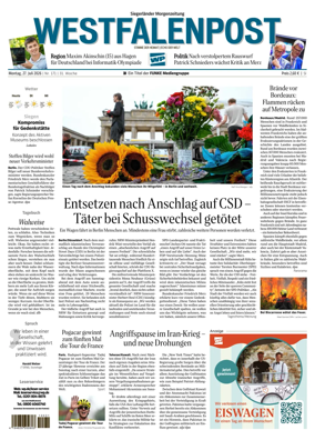 Cover of Westfalenpost (Siegen)