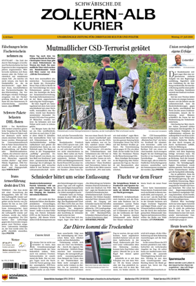 Cover of Zollern-Alb-Kurier (Balingen)