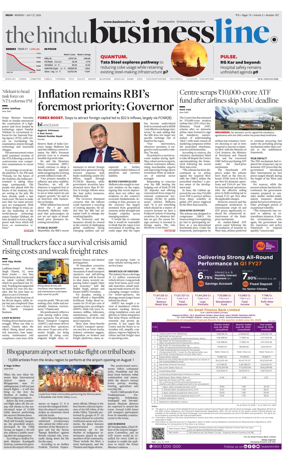 Cover of BusinessLine (Delhi)