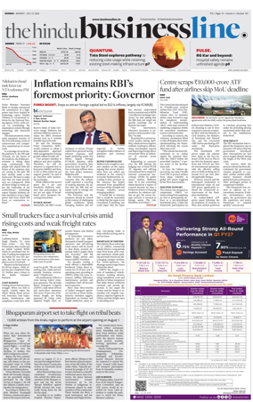 Cover of BusinessLine (Mumbai)