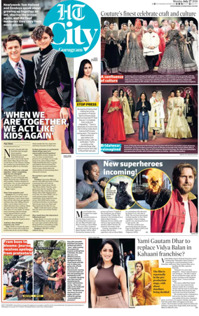 Cover of Hindustan Times (Gurgaon) - City