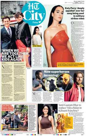 Cover of Hindustan Times (Patna) - Live