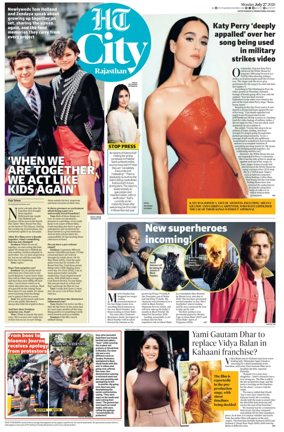 Cover of Hindustan Times (Jaipur) - City