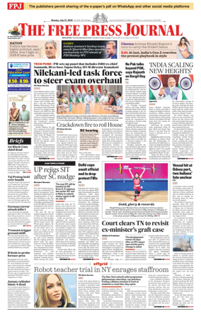 Cover of The Free Press Journal