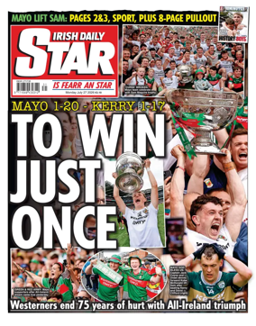 Cover of Irish Daily Star