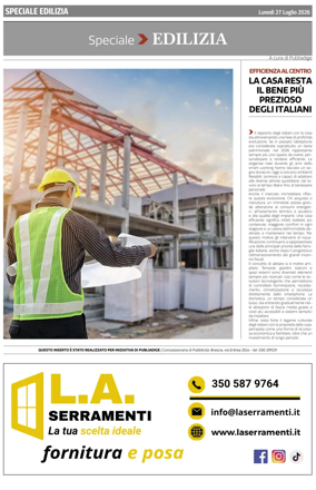 Cover of Corriere della Sera (Bergamo)