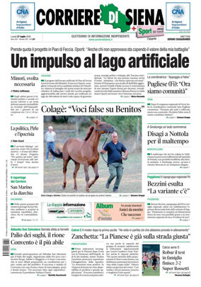 Cover of Corriere di Siena