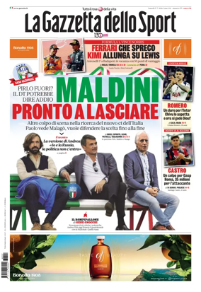 Cover of La Gazzetta dello Sport - Roma