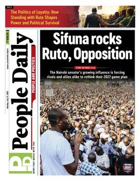 Cover of People Daily ePaper