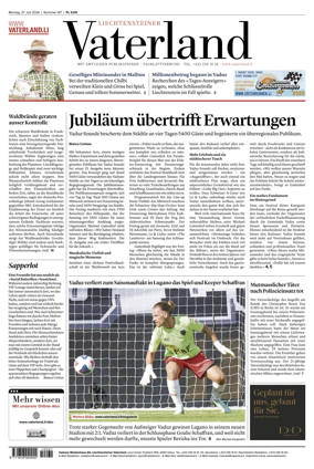 Cover of Liechtensteiner Vaterland