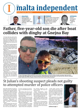 Cover of Malta Independent