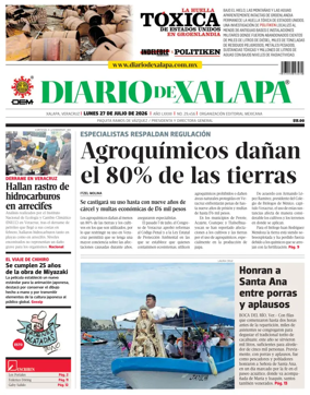 Cover of Diario de Xalapa