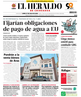Cover of El Heraldo de Chihuahua
