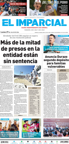 Cover of El Imparcial