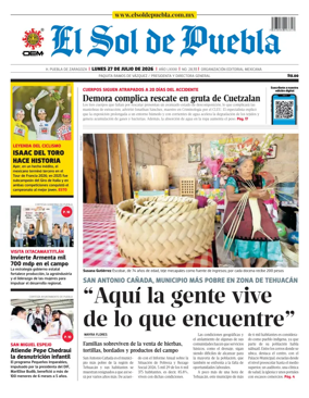 Cover of El Sol de Puebla