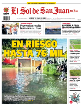 Cover of El Sol de San Juan del Rio
