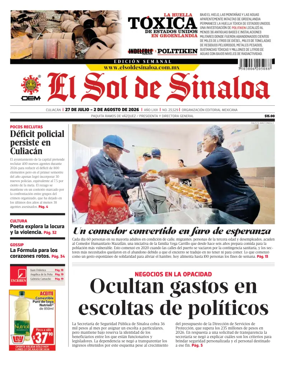Cover of El Sol de Sinaloa