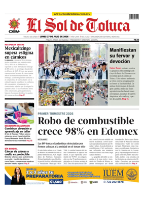 Cover of El Sol de Toluca