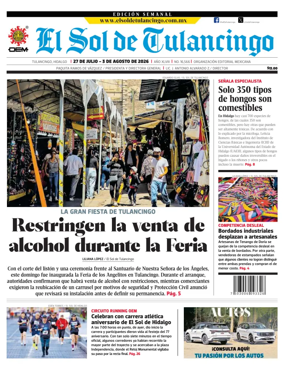 Cover of El Sol de Tulancingo