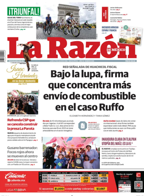 Cover of La Razon de Mexico