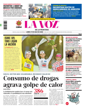 Cover of La Voz de la Frontera