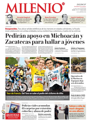 Cover of Milenio Jalisco