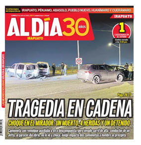 Cover of Periodico Al Dia (Irapuato)