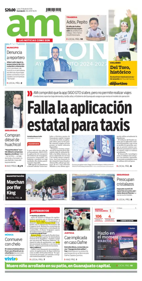 Cover of Periodico AM (Leon)