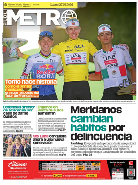 Cover of Publimetro Merida