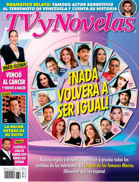 Cover of TVyNovelas (Mexico)