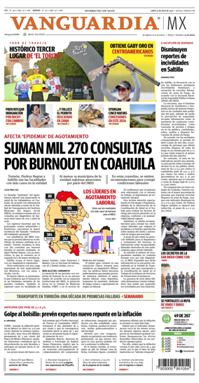 Cover of Vanguardia