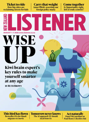 Cover of New Zealand Listener