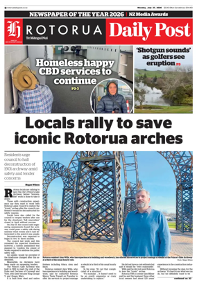 Cover of Rotorua Daily Post