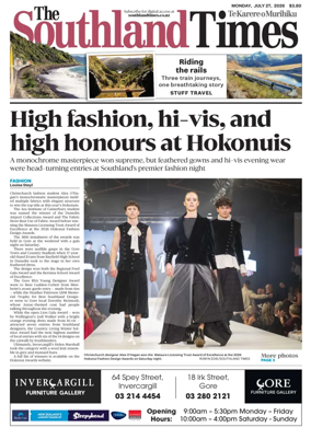 Cover of The Southland Times