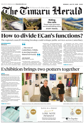 Cover of The Timaru Herald