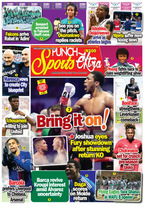 Cover of Punch Sports Extra
