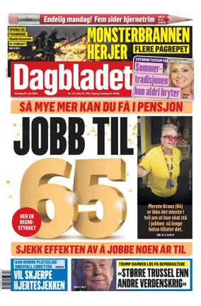 Cover of Dagbladet