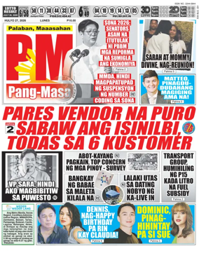 Cover of PM Pang-Masa