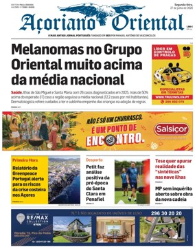 Cover of Acoriano Oriental