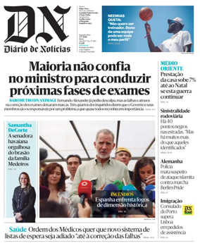 Cover of Diario de Noticias