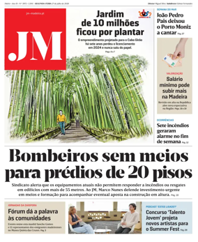 Cover of Jornal Madeira