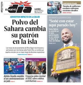 Cover of El Nuevo Dia