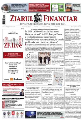 Cover of Ziarul Financiar
